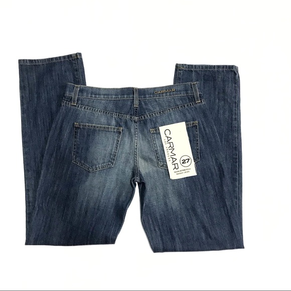 LF NWT Carmar Deconstructed Boyfriend Style Oversized Loose Baggy Jeans - Picture 5 of 7